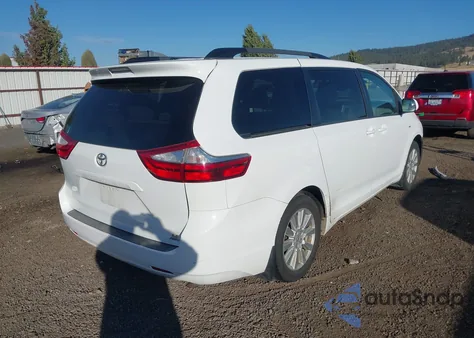 2017 Toyota Sienna Le 7 Passenger from USA, damaged, VIN 5TDJZ3DC6HS166967
